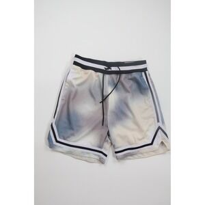 LCKR Basketball Shorts Cloud Dye Mesh Medium Grey Blue Polyester Athletic